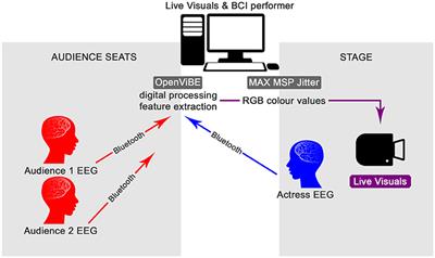 “Enheduanna—A Manifesto of Falling” Live Brain-Computer Cinema Performance: Performer and Audience Participation, Cognition and Emotional Engagement Using Multi-Brain BCI Interaction